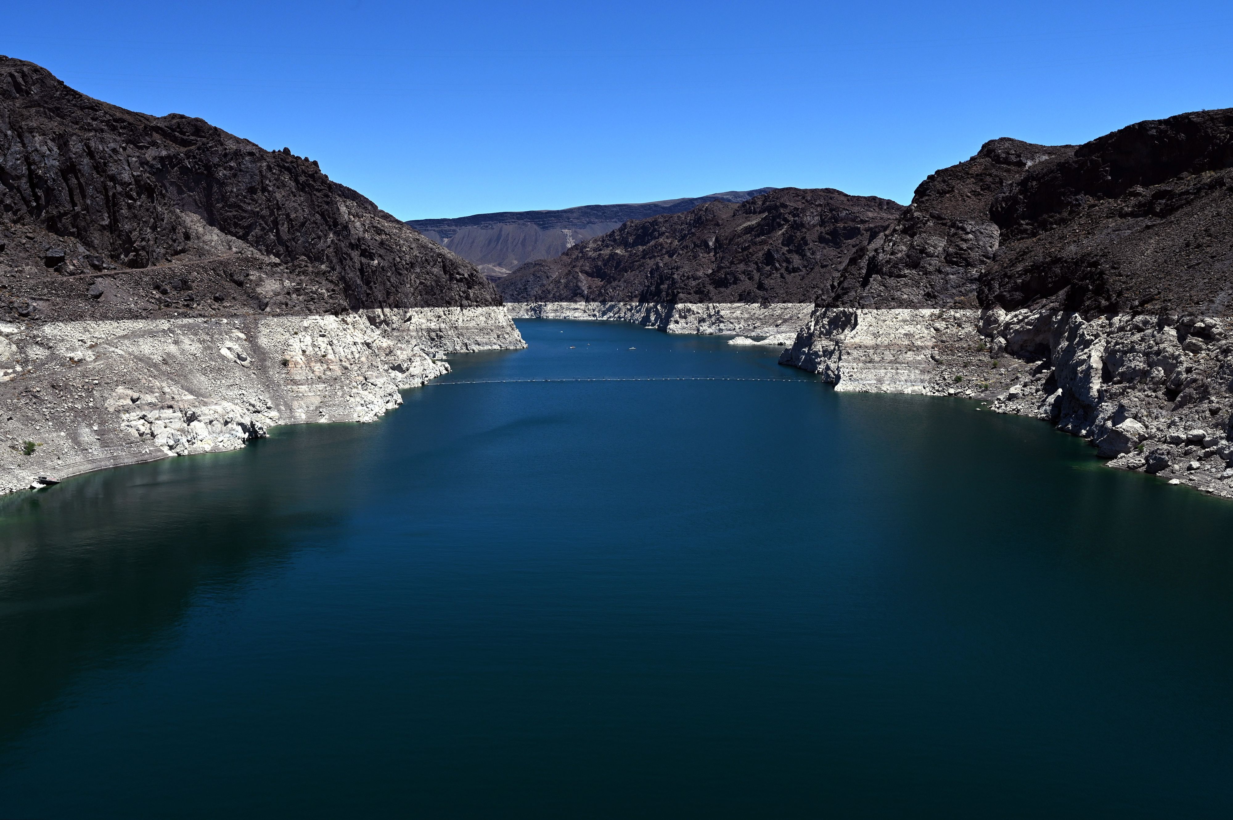 Der Stausee Lake Mead in der Nähe von Las Vegas, hier auf einem Foto aus dem Juni 2022.