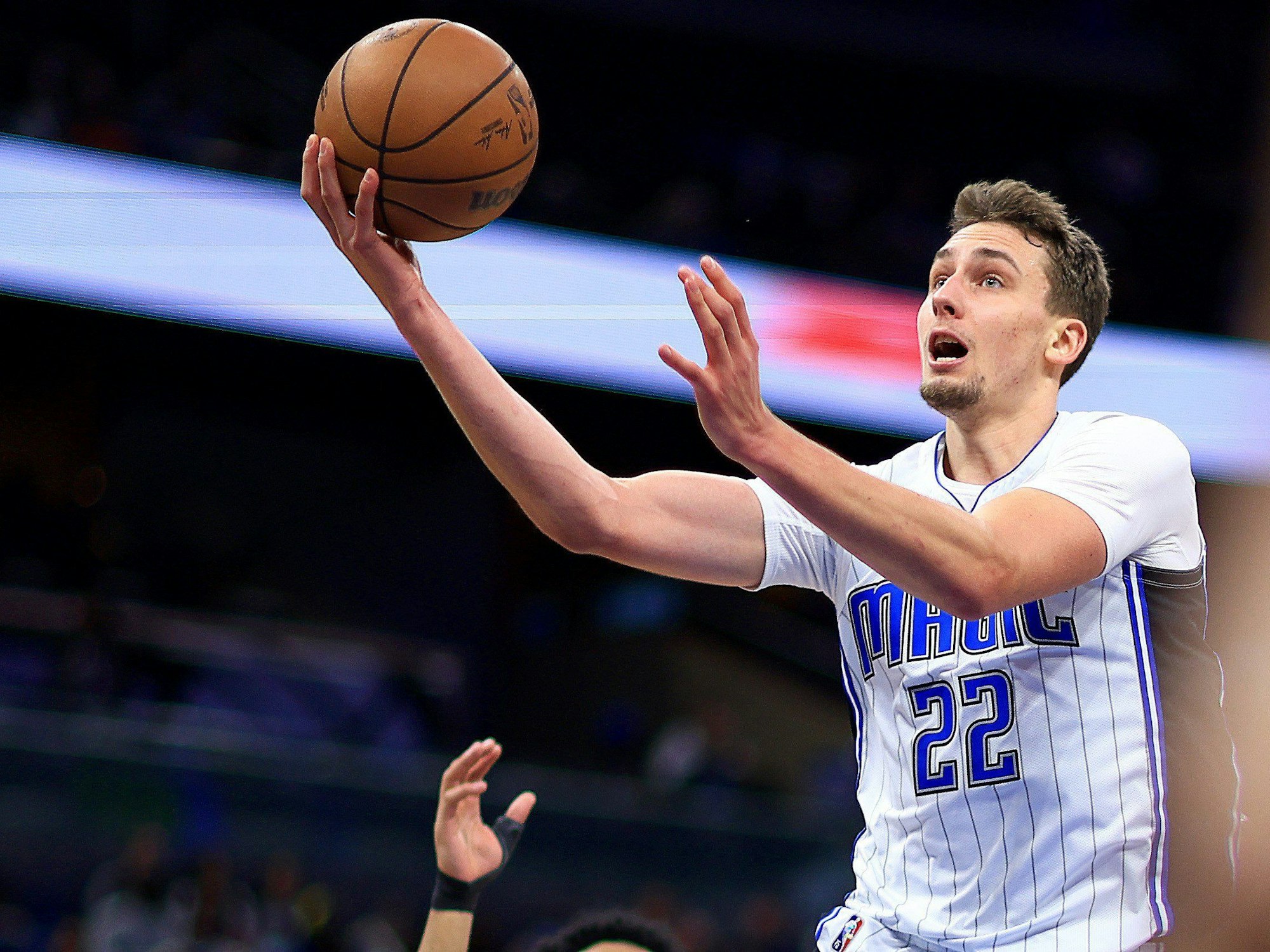 Franz Wagner für Orlando Magic am Ball.