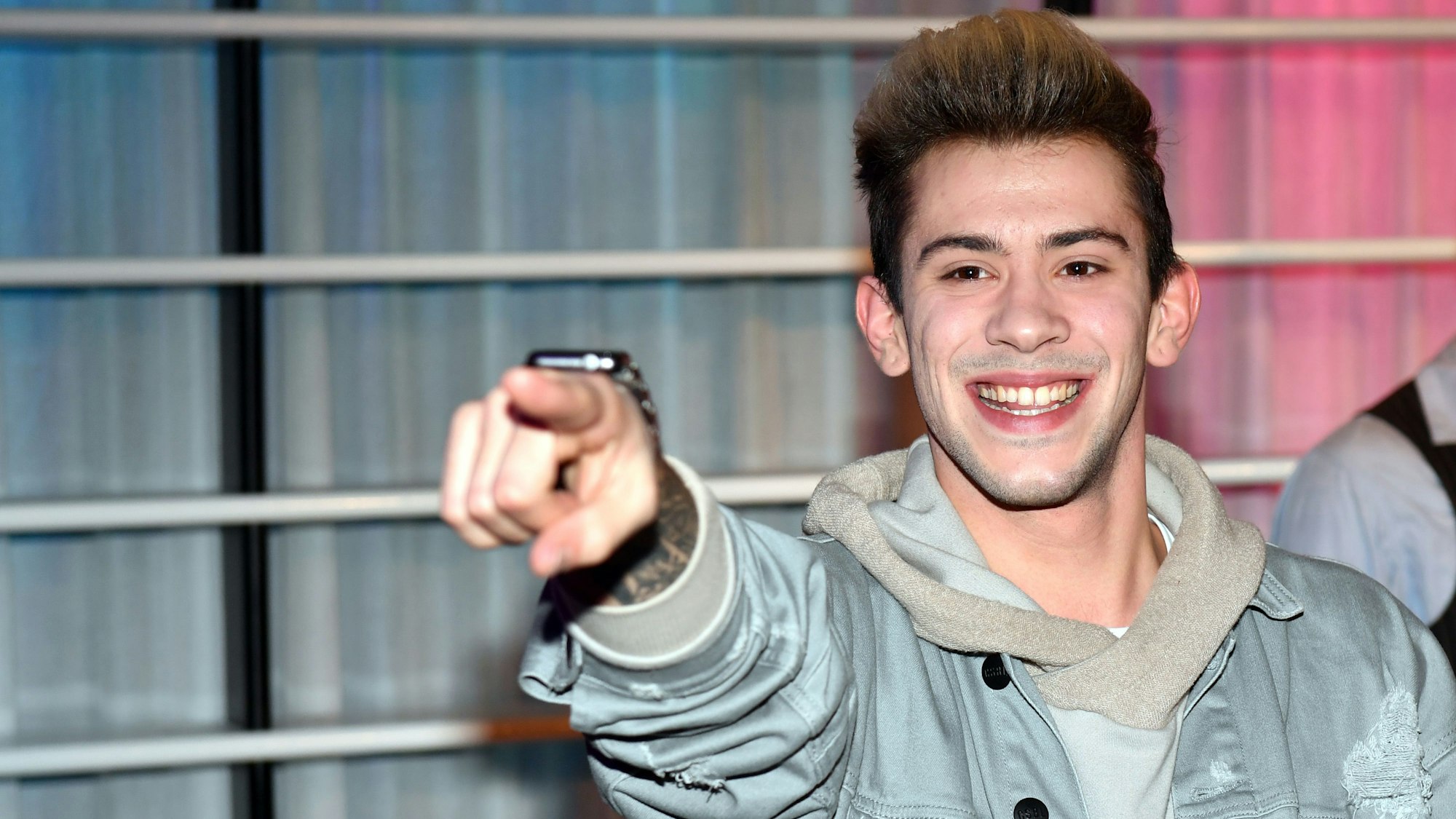 ARCHIV - Daniele Negroni posiert am 15.11.2016 im Museum Madame Tussauds Berlin.