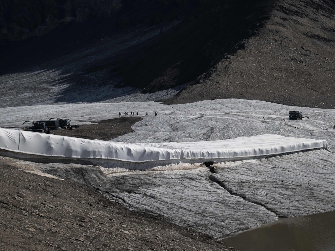 Über dem Zanfleuronpass auf rund 2800 Metern Höhe sei noch 2012 eine Eisdicke von 15 Metern gemessen worden.