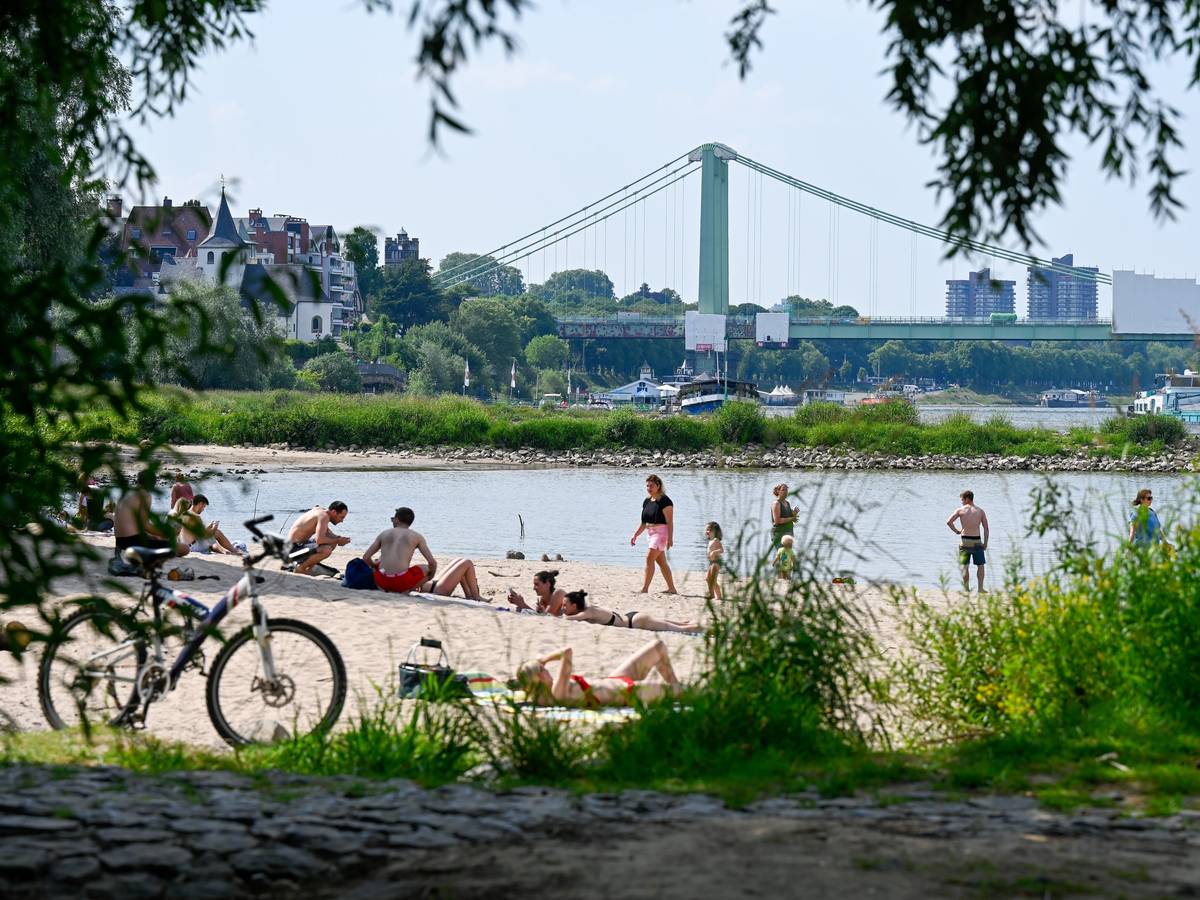Strand in Köln-Rodenkirchen