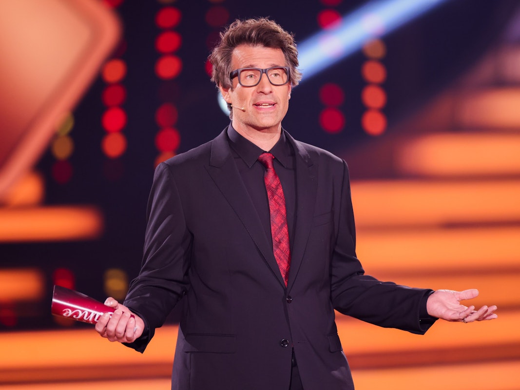 Moderator Daniel Hartwich, hier bei einer Ausgabe von Let's Dance am 29.04.2022 auf der Bühne, durchlebte eine beeindruckende Body-Transformation.