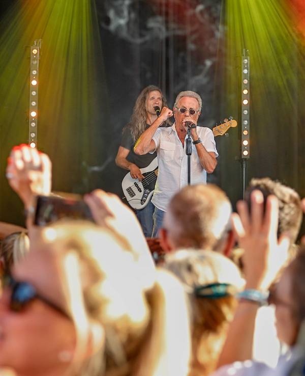 Die Band Bläck Fööss bei ihrem 46. Auftritt im Tanzbrunnen in Köln.