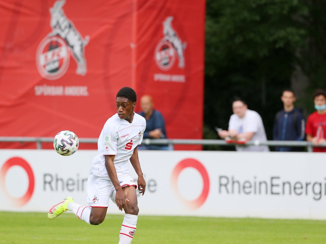 Justin Diehl im Trikot des 1. FC Köln.
