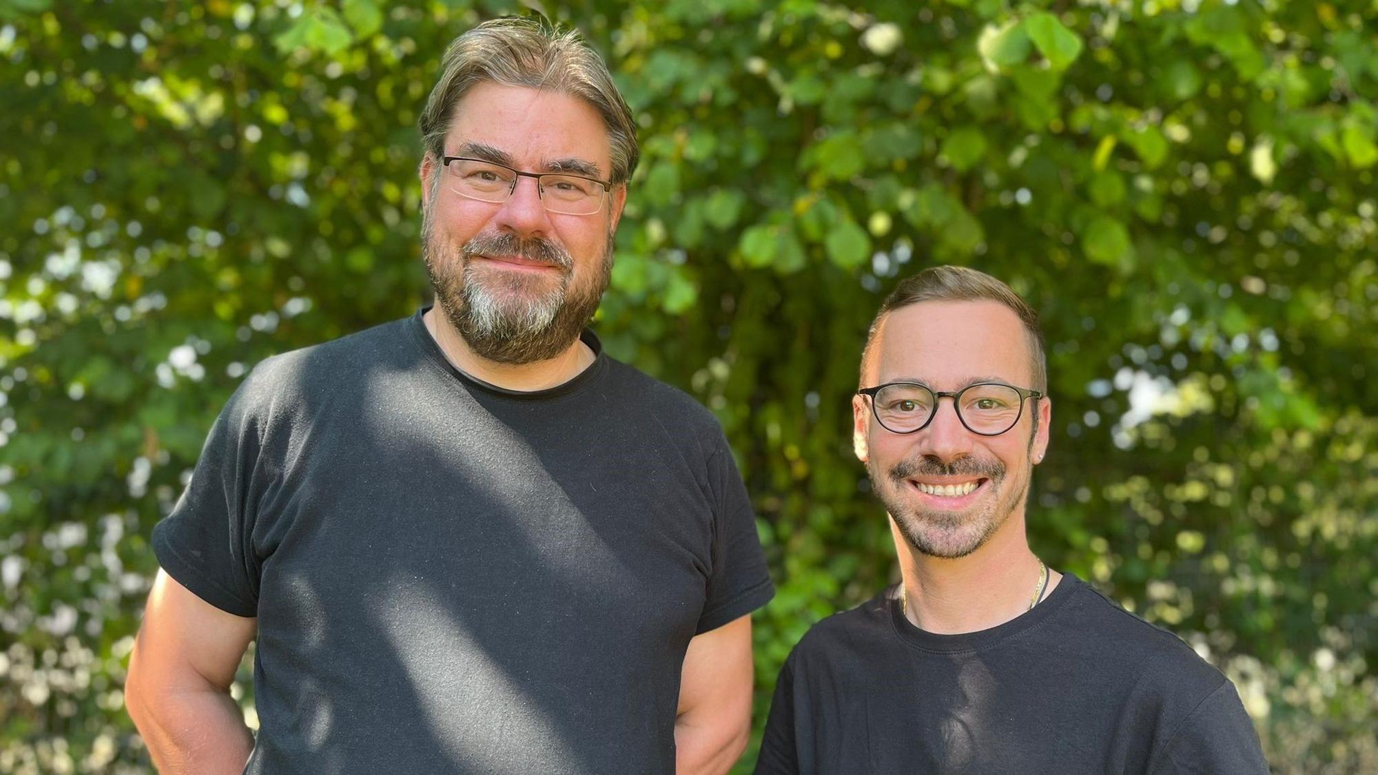 Konrad Mäurer (l.) und Pascal Lüders im Portrait