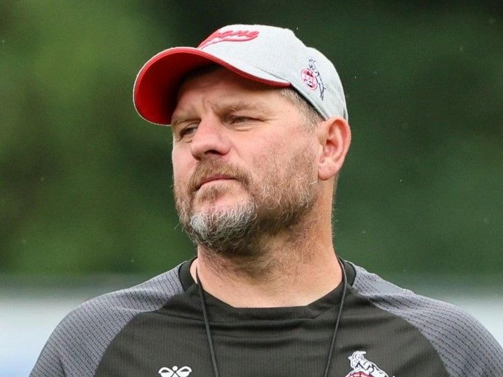 Steffen Baumgart im Training des 1. FC Köln.