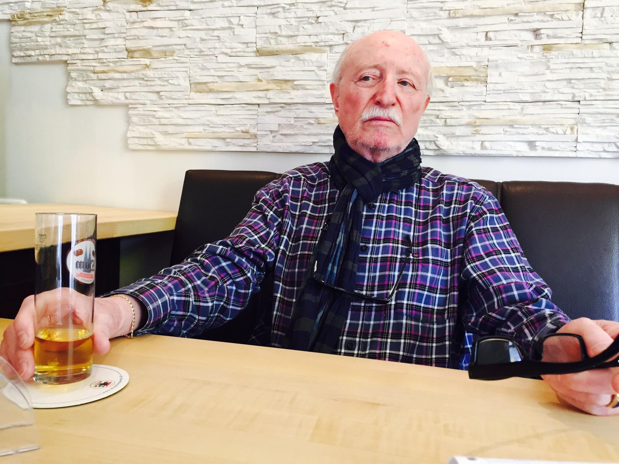 Franz Wenland bei einem Interview 2016.