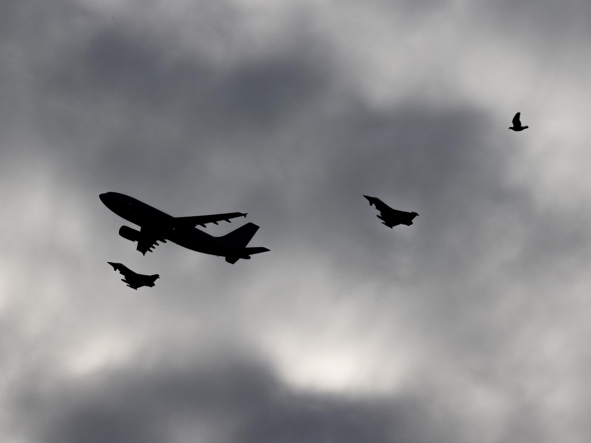 Die in Nörvenich vom Luftwaffenstützpunkt Büchel stationierten Bundeswehrflugzeuge vom Typ Tornado sorgen derzeit in der Region für Fluglärm. Das Foto zeigt Kampfjets des Luftwaffengeschwaders in Nörvenich.