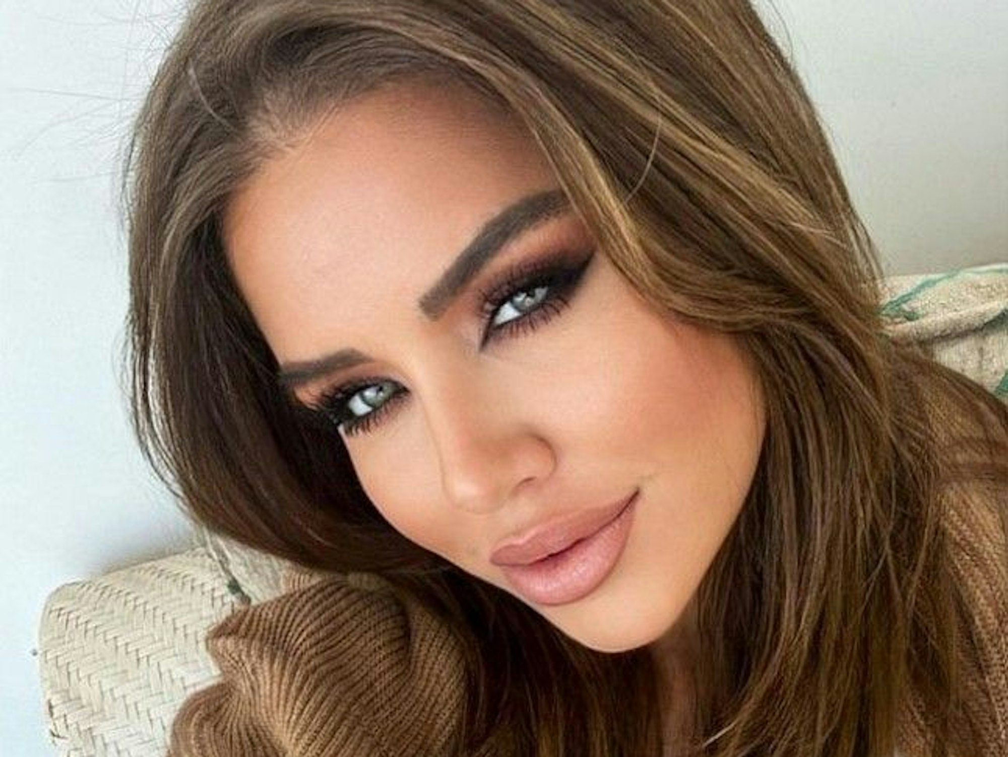 Sängerin Kim Gloss, hier auf einem Instagram-Selfie vom 20. Februar, brachte vor wenigen Wochen ihr zweites Kind zur Welt.