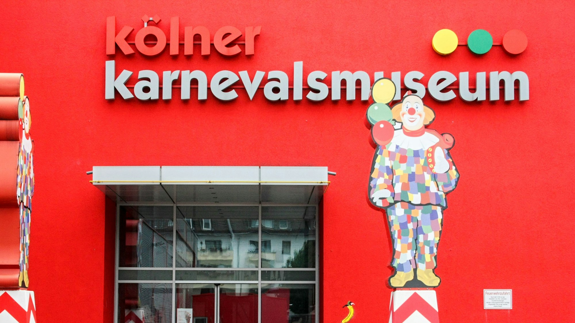 Das Karnevalsmuseum des Festkomitees am Maarweg in Köln.