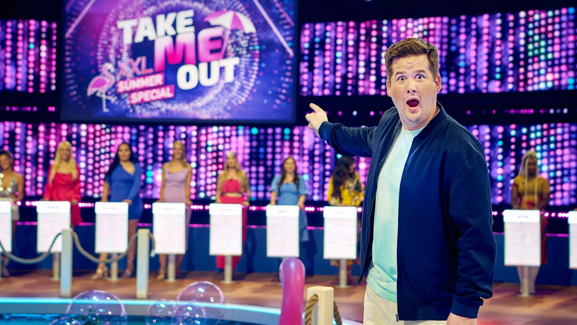 Chris Tall als Moderator bei „Take Me Out“