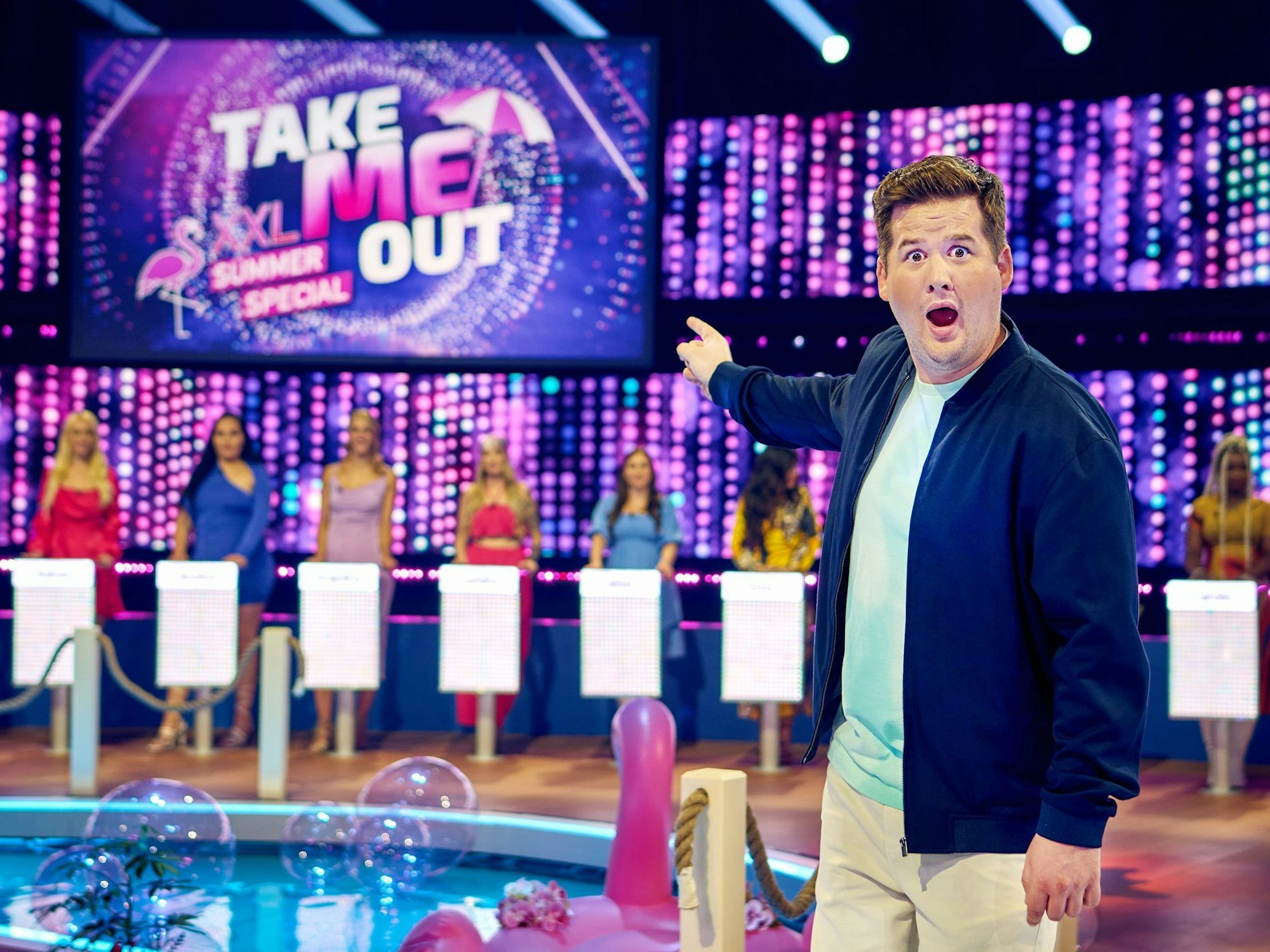 Chris Tall als Moderator bei „Take Me Out“