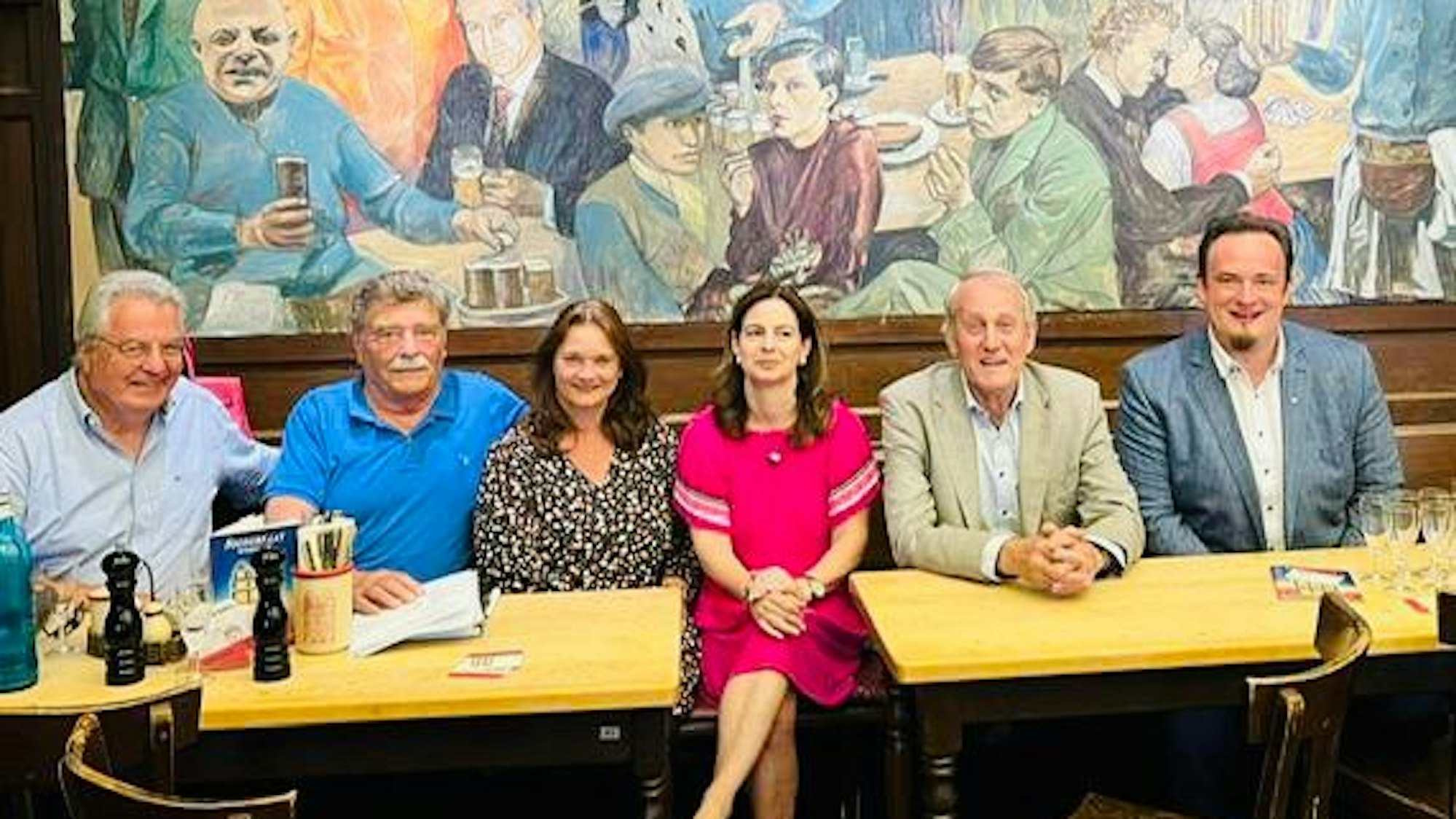 Das Kuratorium der neuen Willi-Ostermann Medaille.