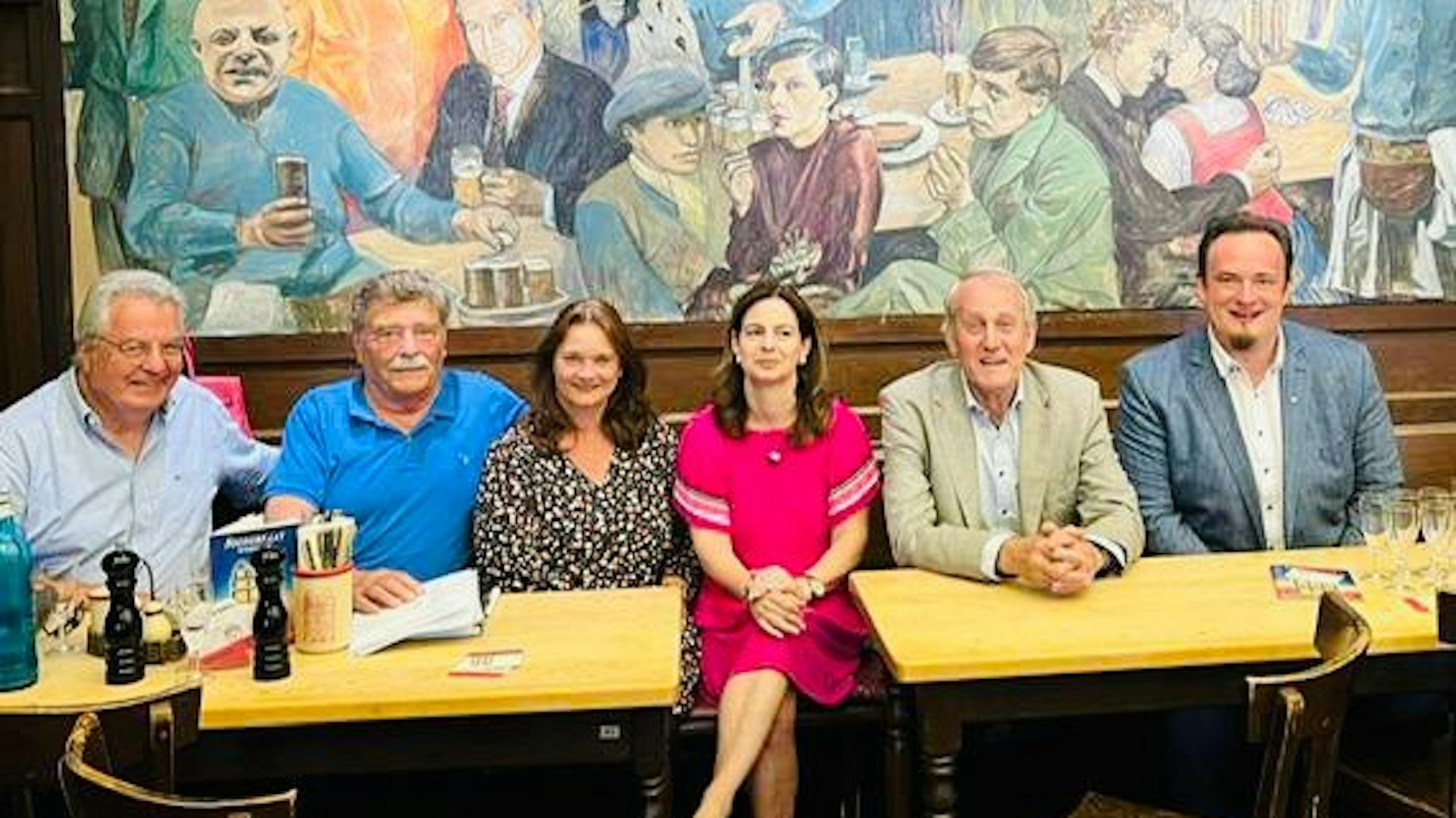 Das Kuratorium der neuen Willi-Ostermann Medaille.