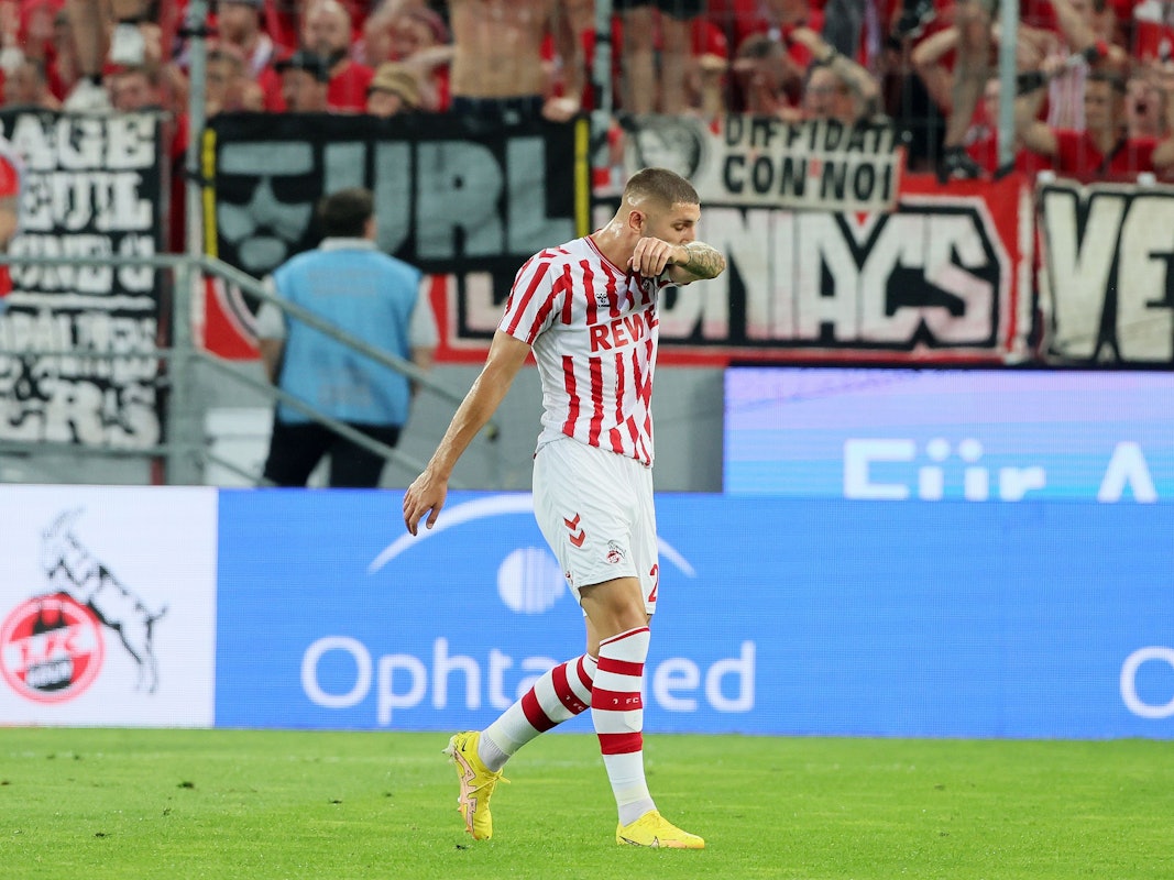 Jeff Chabot flog gegen Fehérvár mit Rot vom Platz.