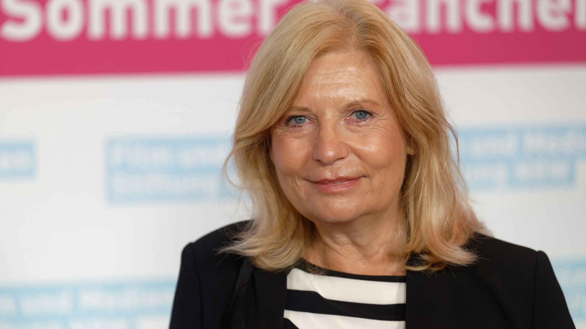 Die Schauspielerin Sabine Postel kommt zum Branchentreff der Film- und Medienstiftung NRW.