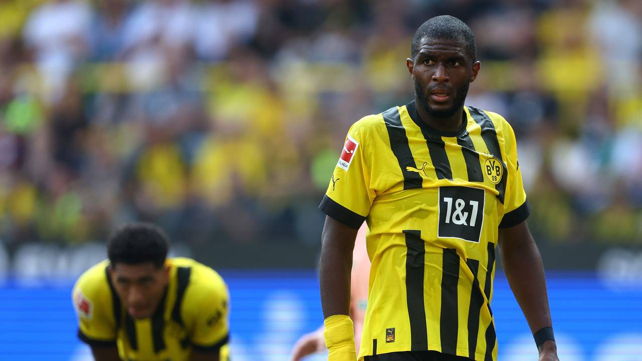 Anthony Modeste beim Spiel von Borussia Dortmund gegen Werder Bremen.