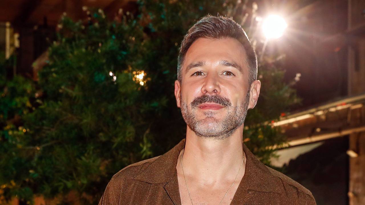 Moderator Jochen Schropp, hier im Kraftwerkt Berlin zur Show des Designers Perbandt auf der Berliner Modewoche am 15.03.2022, veröffentlicht ein Instagram-Video mit einem Stripper.