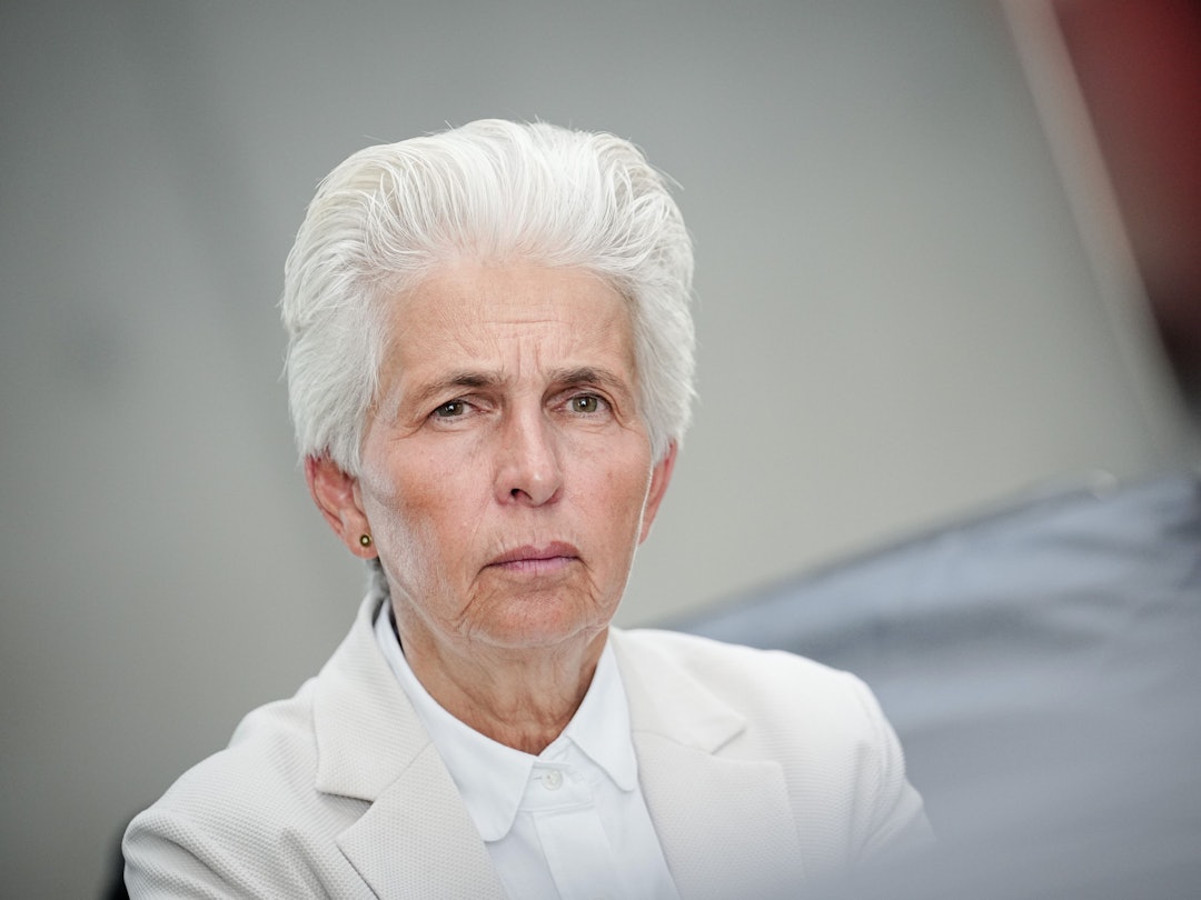 Marie-Agnes Strack-Zimmermann (FDP), Vorsitzende des Verteidigungsausschusses (hier am 3. August in Berlin) fordert mehr Opferbereitschaft von den Deutschen.