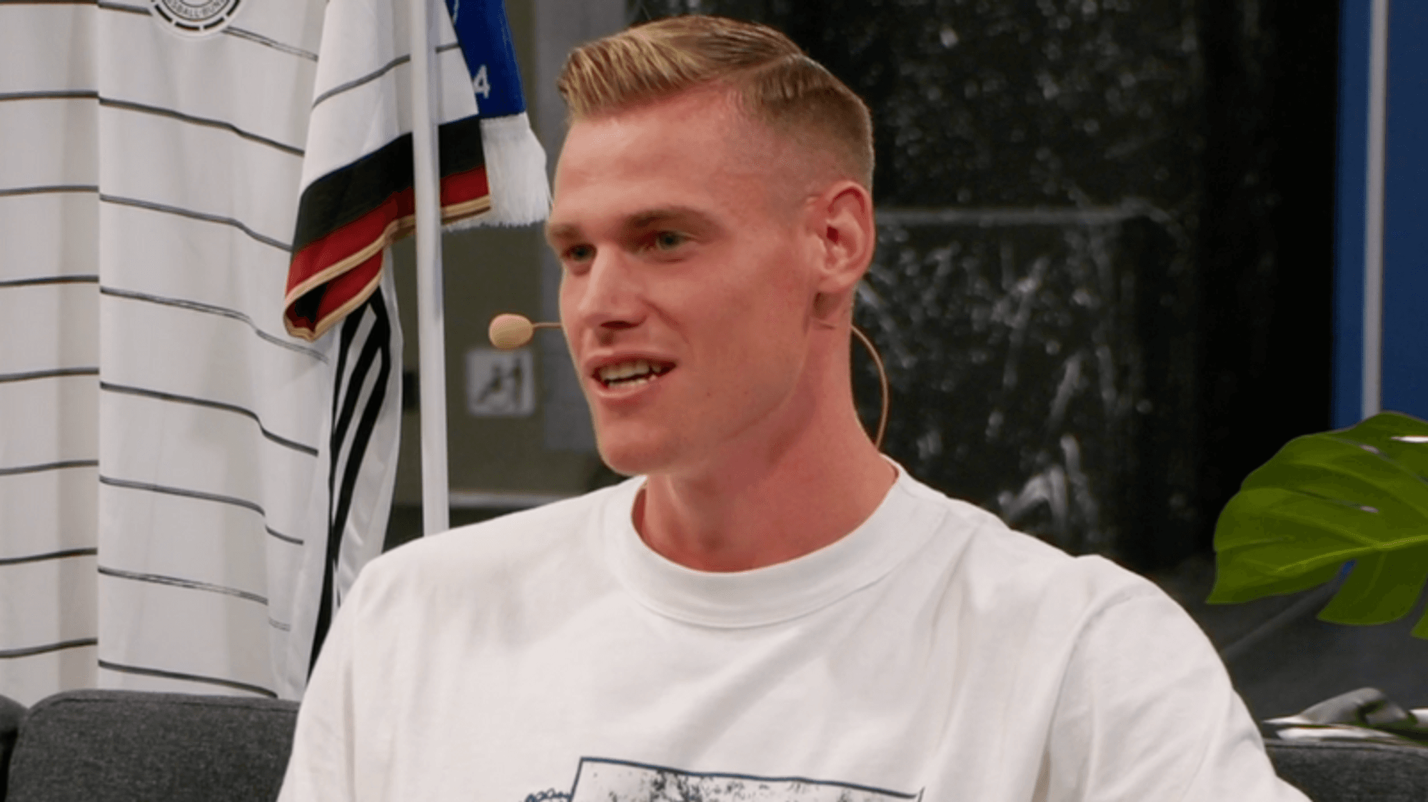 Steffen Tigges am Montag (22. August 2022) in der Fußball-Talkshow At Broski.