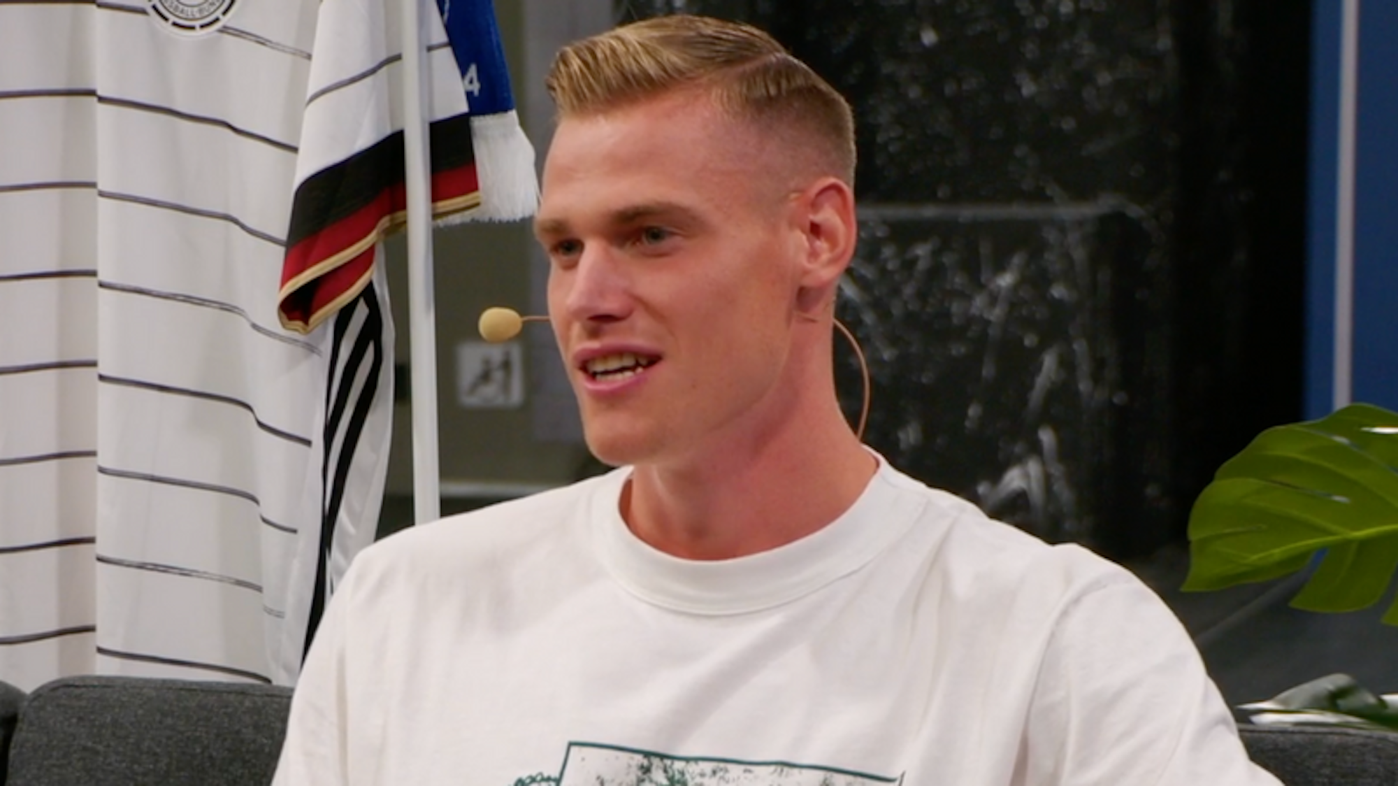 Steffen Tigges am Montag (22. August 2022) in der Fußball-Talkshow At Broski.