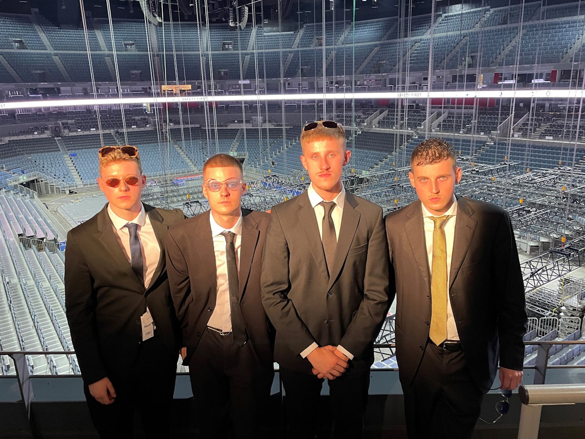 Das Comedy-Quartett „4 Feinde“ in der Lanxess-Arena.