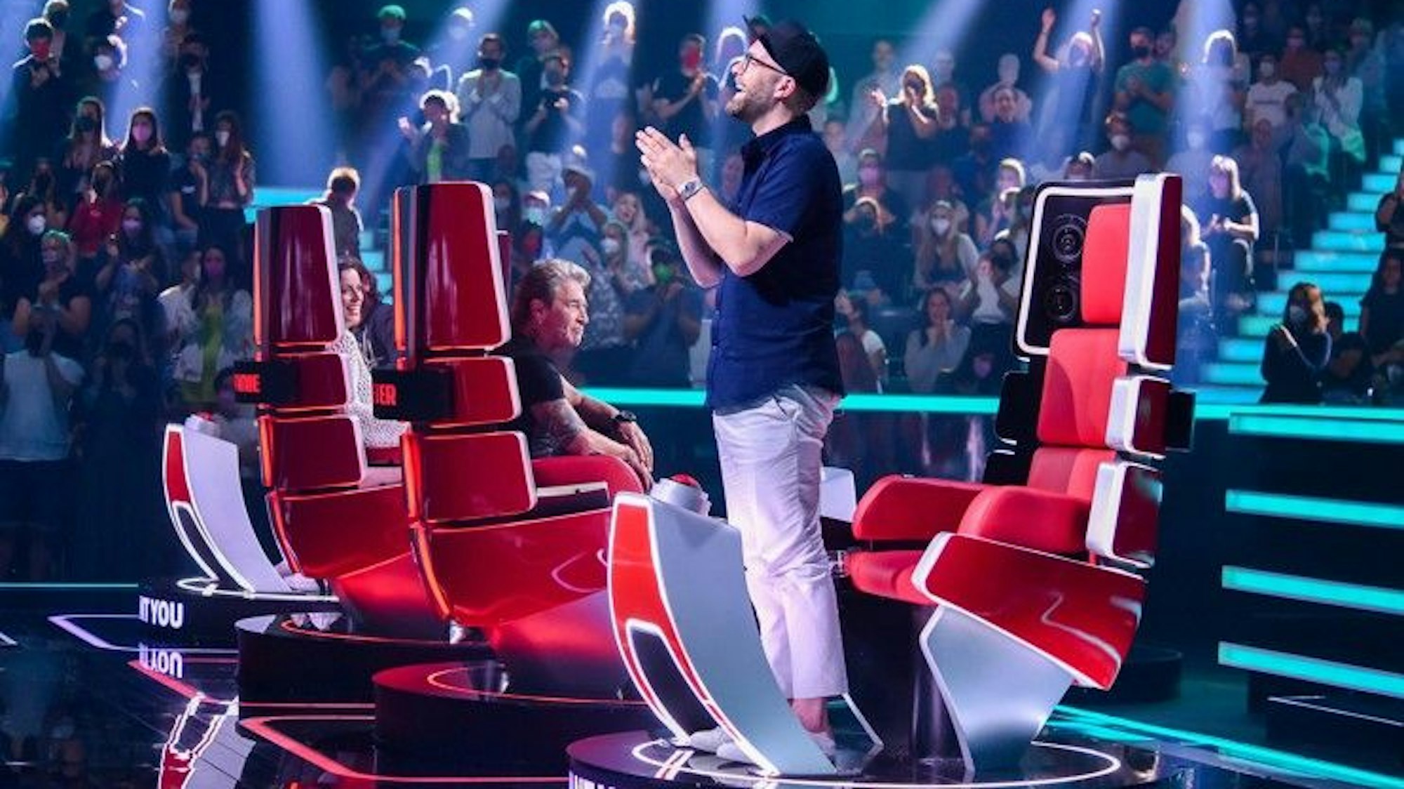 Mark Forster sagte seinen „The Voice of Germany“-Kollegen am 25. August den Kampf an.