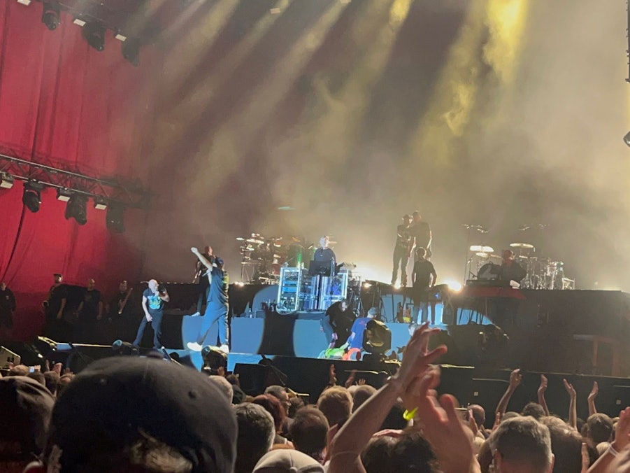 Bei dem Konzert der Fantastischen Vier im Bonner Hofgarten kam es zu einem Unfall.