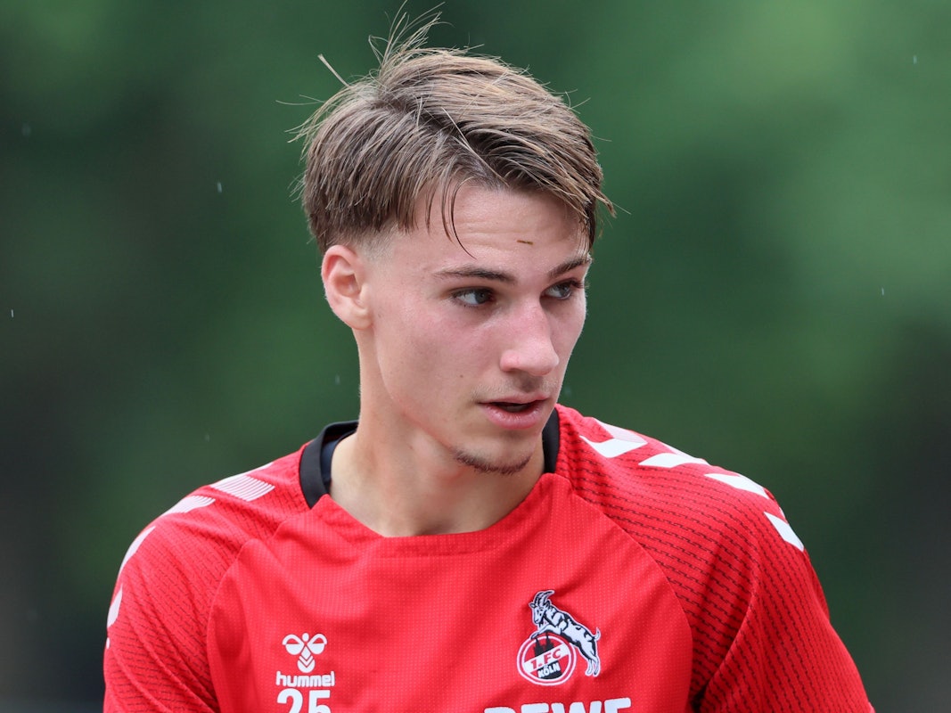 Tim lemperle im Training des 1. FC Köln