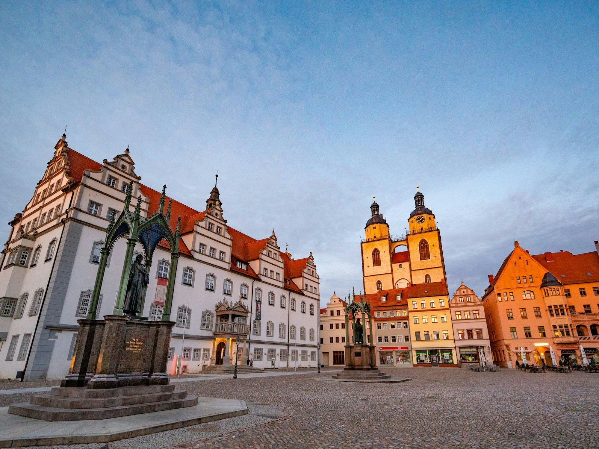 Eine der schönsten Städte in Sachsen-Anhalt ist Lutherstadt Wittenberg.