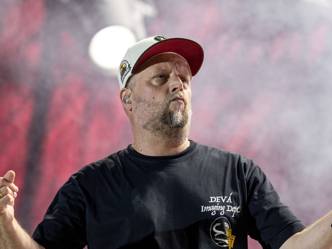 Michael Smudo Schmidt beim Live-Auftritt der einmaligen Konzertreihe auf der Hofgartenwiese in Bonn.