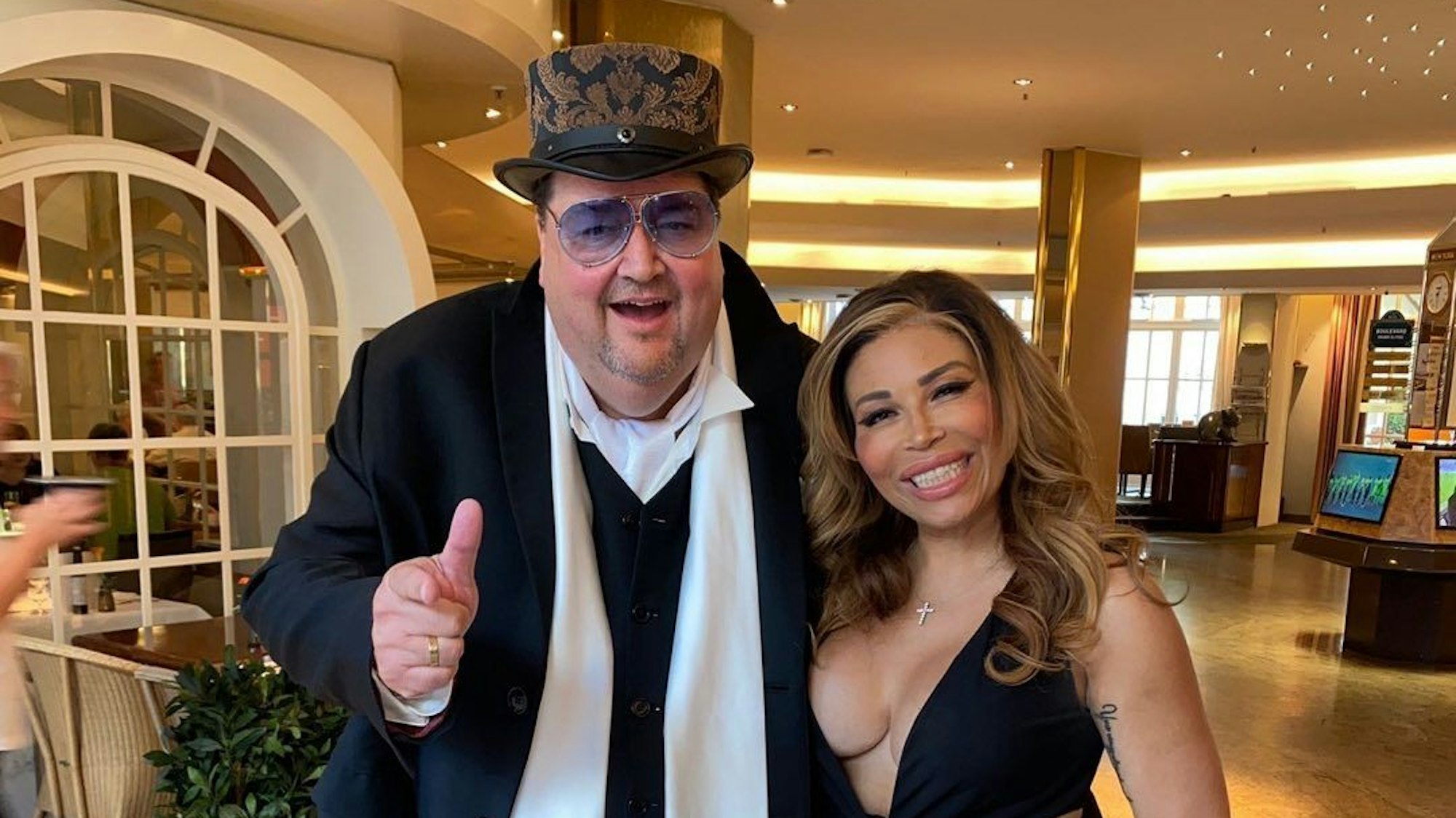 Patricia Blanco wurde am Wochenende von ihrem Freund Andreas Ellerbusch mit einem ungewöhnlichen Antrag überrascht.