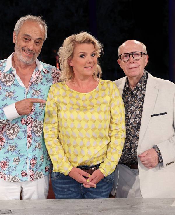Die bisherige Jury von „Grill den Henssler“ (v.l.): Christian Rach, Mirja Boes und Reiner Calmund.