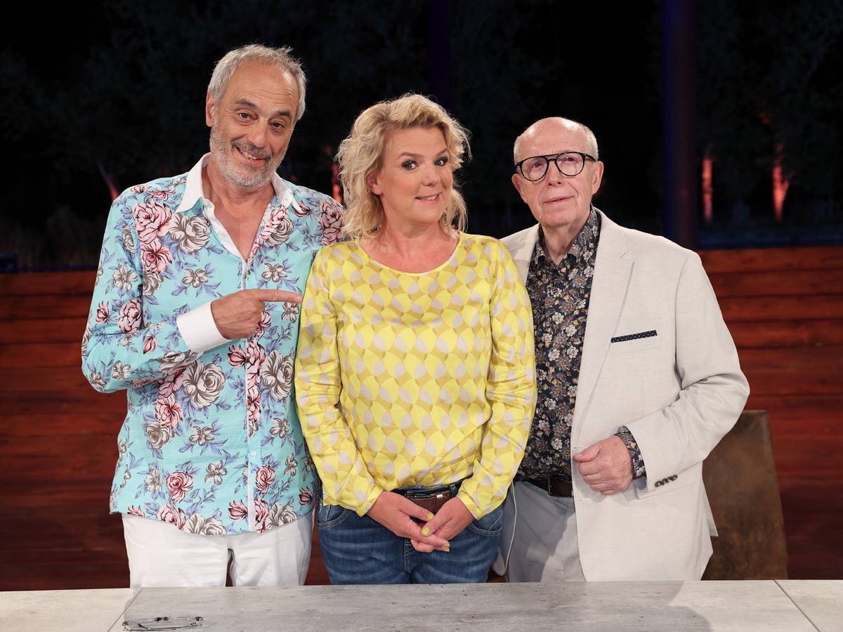Die bisherige Jury von „Grill den Henssler“ (v.l.): Christian Rach, Mirja Boes und Reiner Calmund.