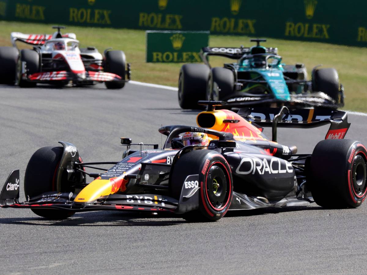 Max Verstappen aus den Niederlanden vom Team Red Bull in Aktion.