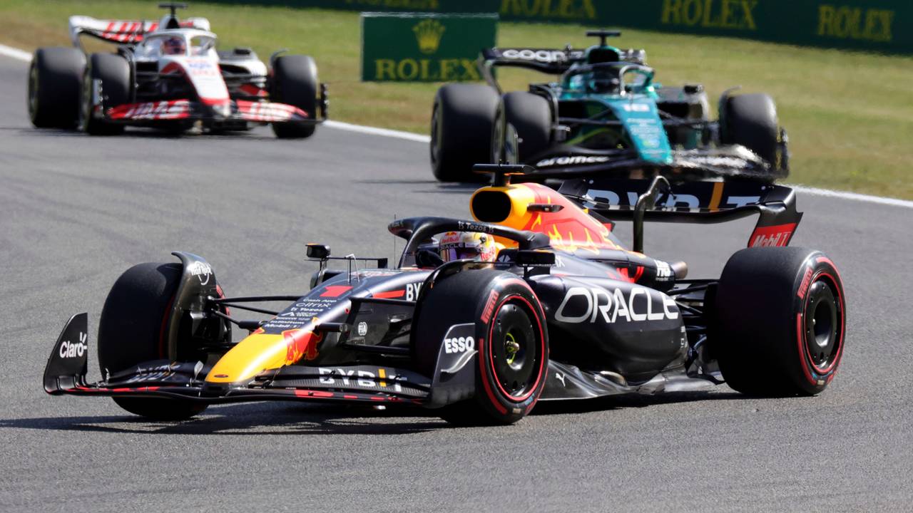 Max Verstappen aus den Niederlanden vom Team Red Bull in Aktion.