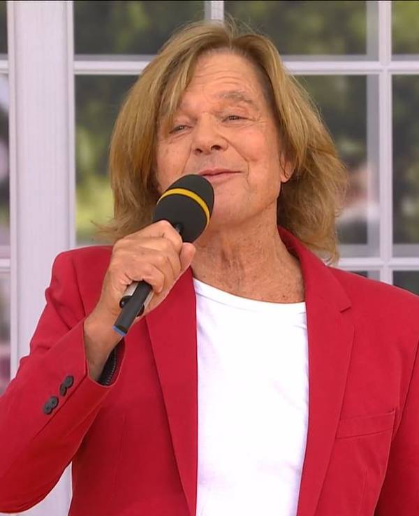 Jürgen Drews tritt am 28. August 2022 in der ARD-Show Immer wieder sonntags auf