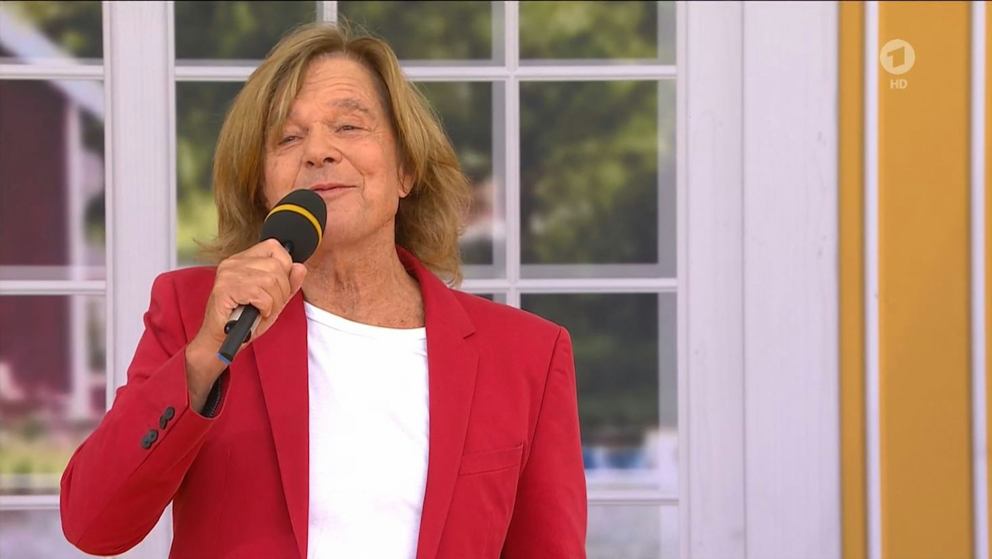 Jürgen Drews tritt am 28. August 2022 in der ARD-Show Immer wieder sonntags auf