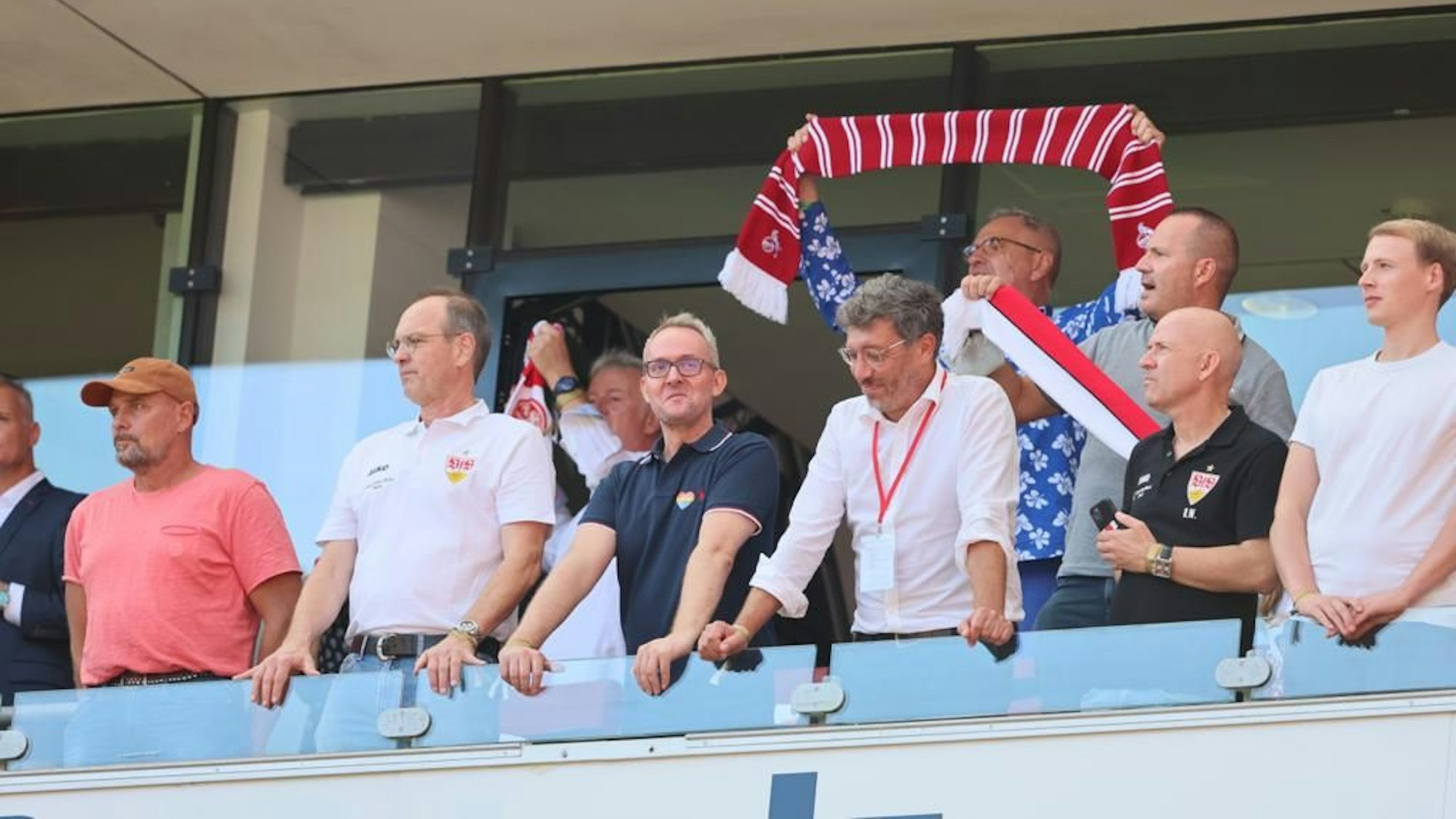 Alexander Wehrle vor dem Spiel im Rhein-Energie-Stadion.