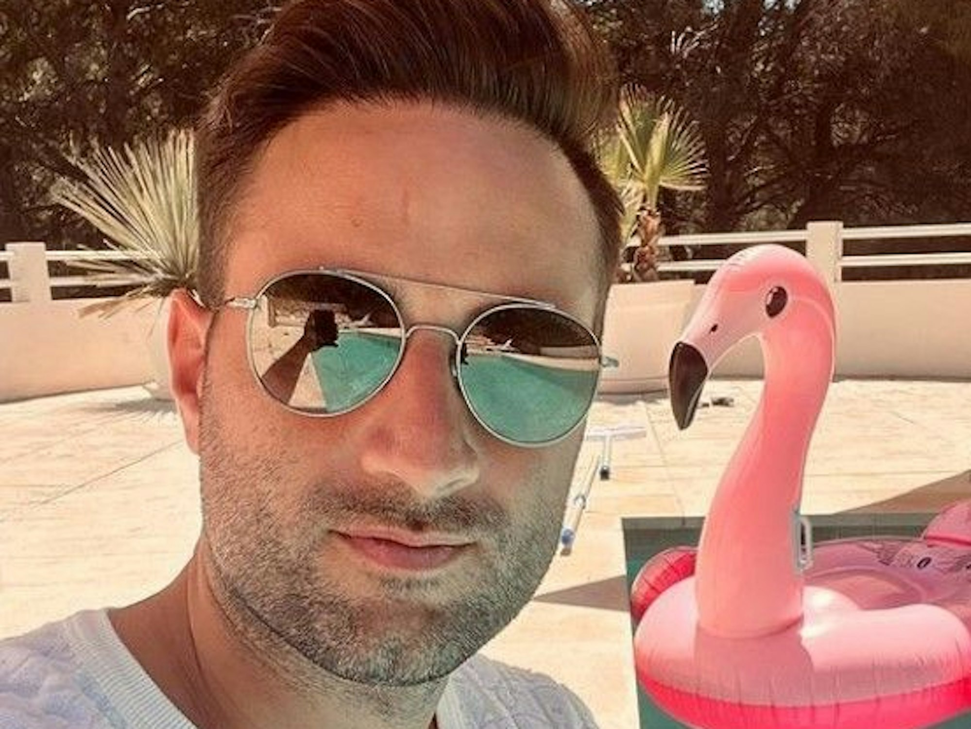 David Suppes, hier auf einem Instagram-Selfie vom 24. August, erzählt seinen Followern ein kurioses Geheimnis.