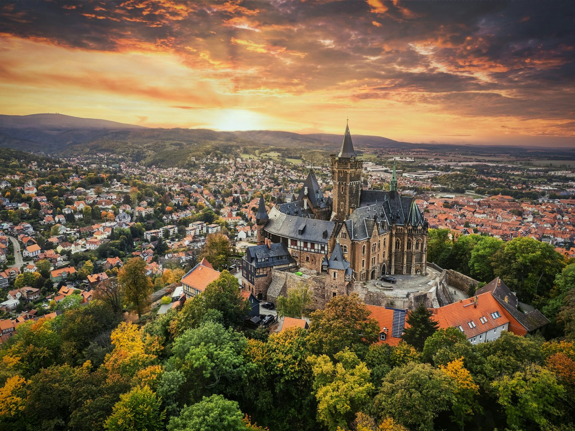 Ein Highlight in Sachsen-Anhalt ist das alte Schloss Wernigerode.