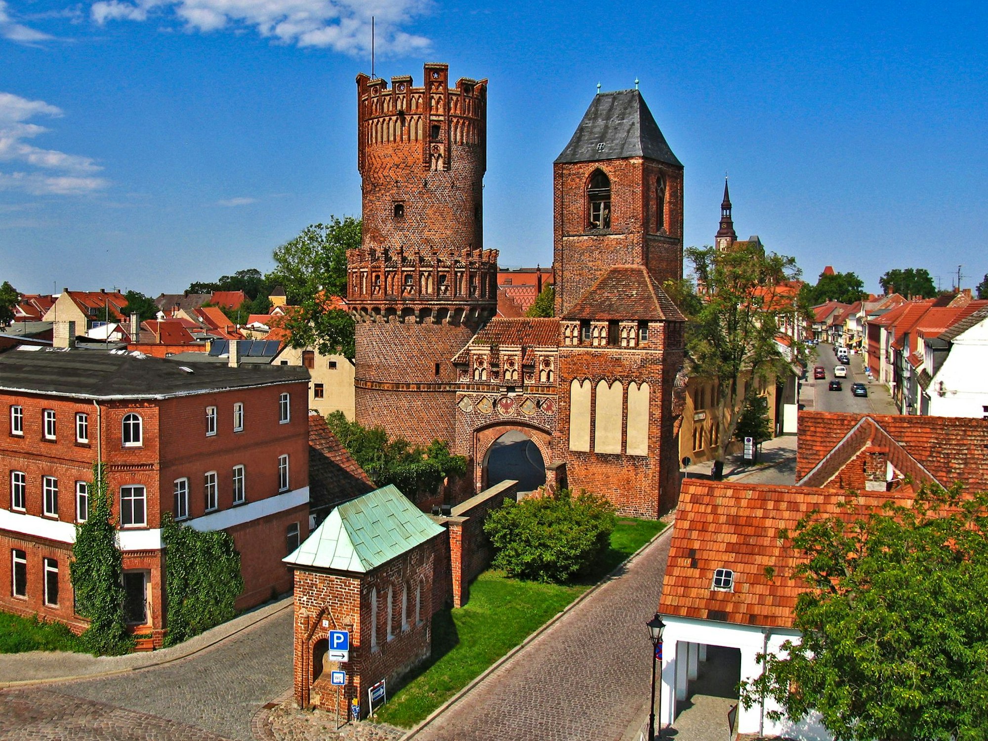 Ein romantisches Ausflugsziel in Sachsen-Anhalt ist Tangermünde.