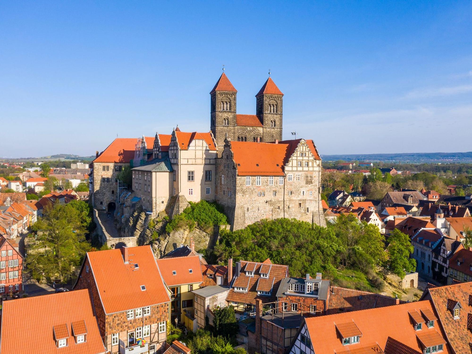Quedlinburg gehört zu den schönsten Städten in Sachsen-Anhalt.
