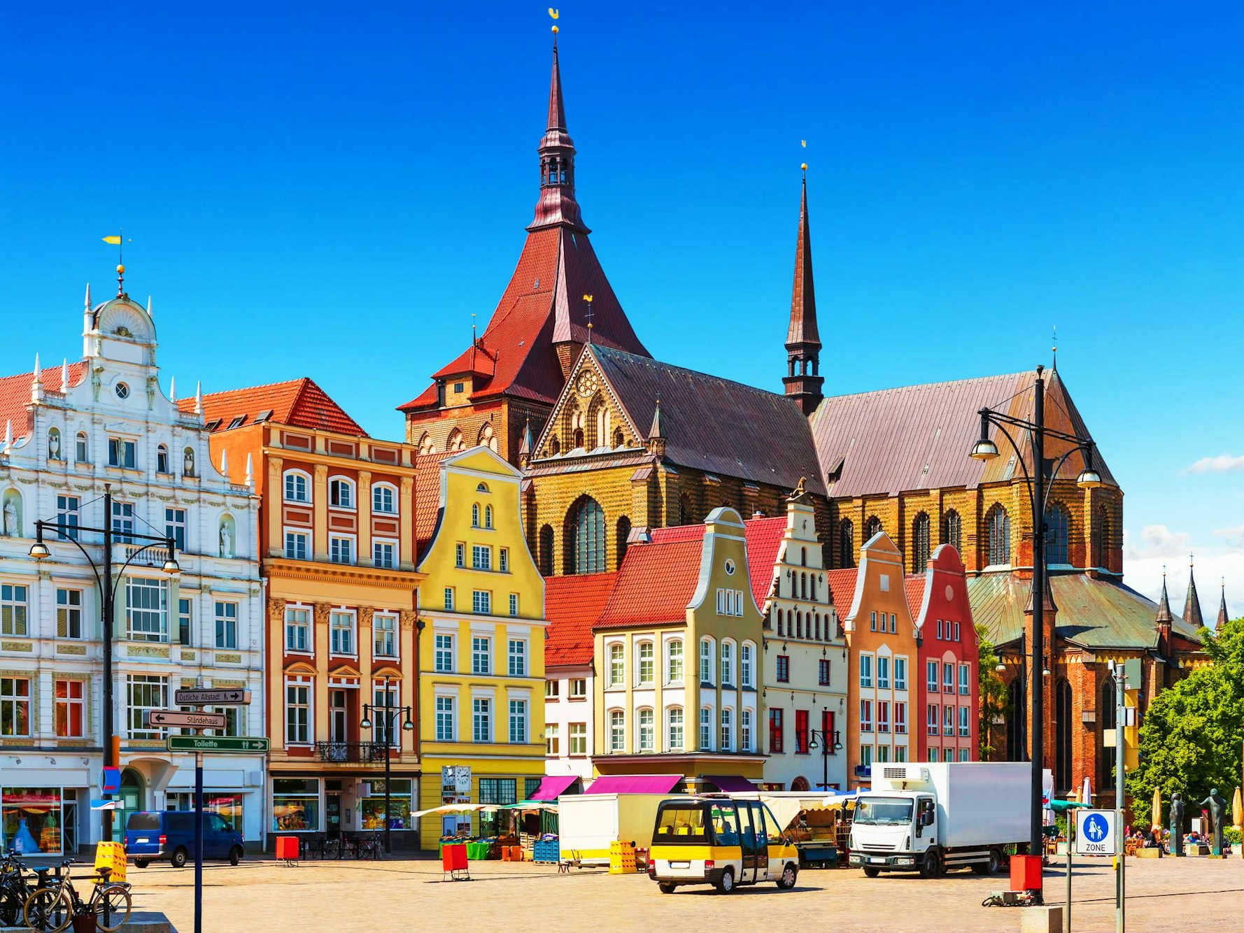 Eine der schönsten Städte in Mecklenburg-Vorpommern ist Rostock.