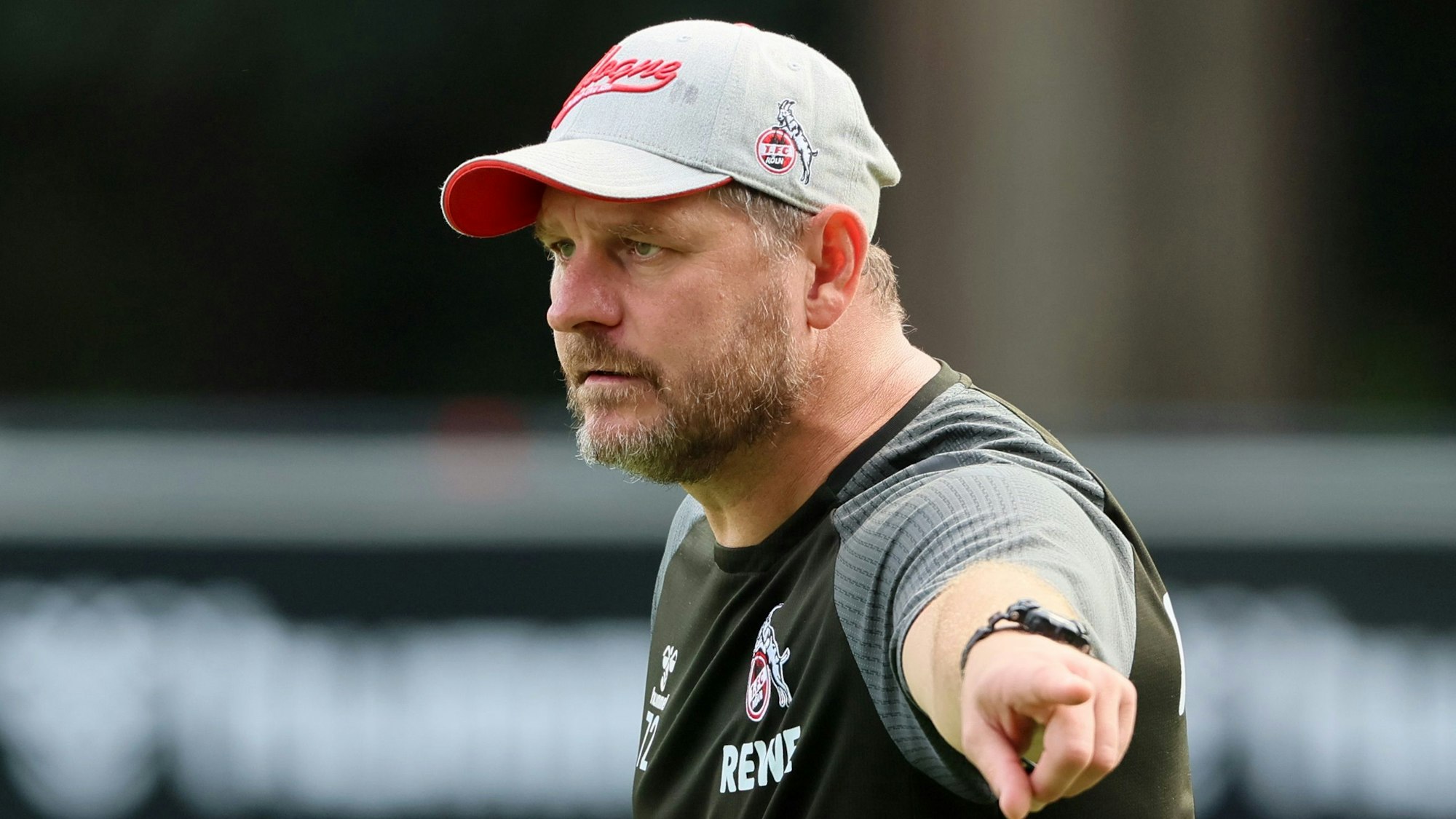 Steffen Baumgart im Training des 1. FC Köln.