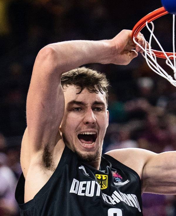 Deutschlands Franz Wagner punktet gegen Litauen.