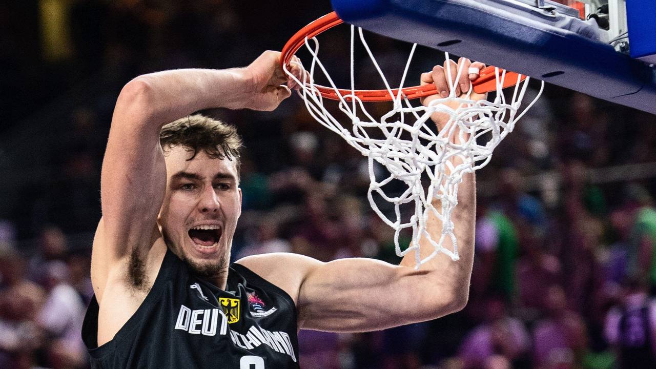 Deutschlands Franz Wagner punktet gegen Litauen.