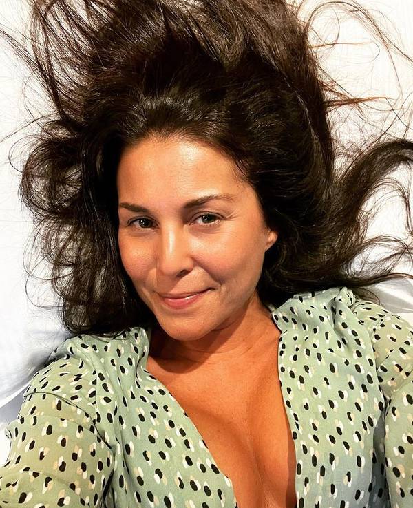 Vanessa Blumhagen, hier auf einem Instagram-Selfie vom 24. Oktober, zeigt sich von ihrer sportlichen Seite.