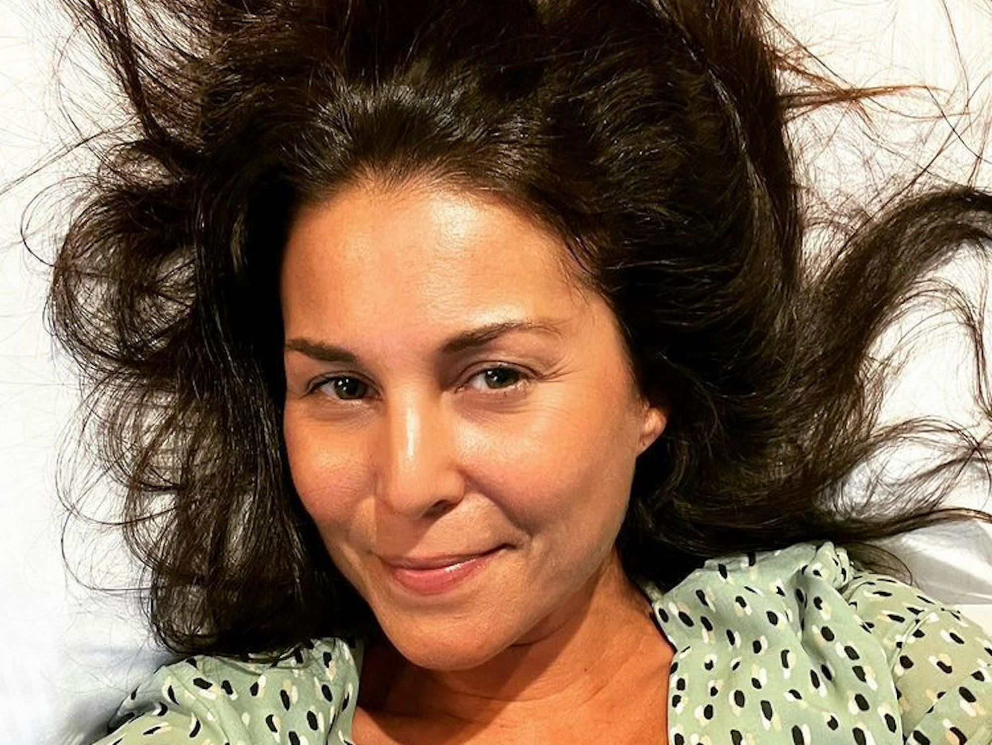 Vanessa Blumhagen, hier auf einem Instagram-Selfie vom 24. Oktober, zeigt sich von ihrer sportlichen Seite.