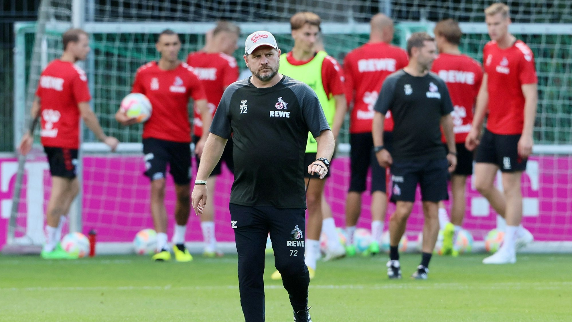 FC-Coach Steffen Baumgart am 1. September 2022 am Geißbockheim